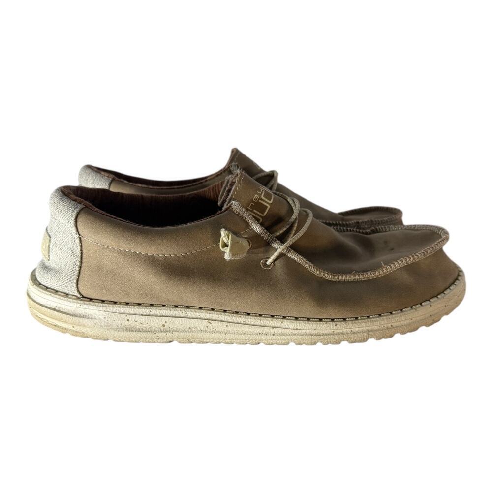 Hey Dude Wally Nut Casual Slip On Shoes Men's Size 13 Brown